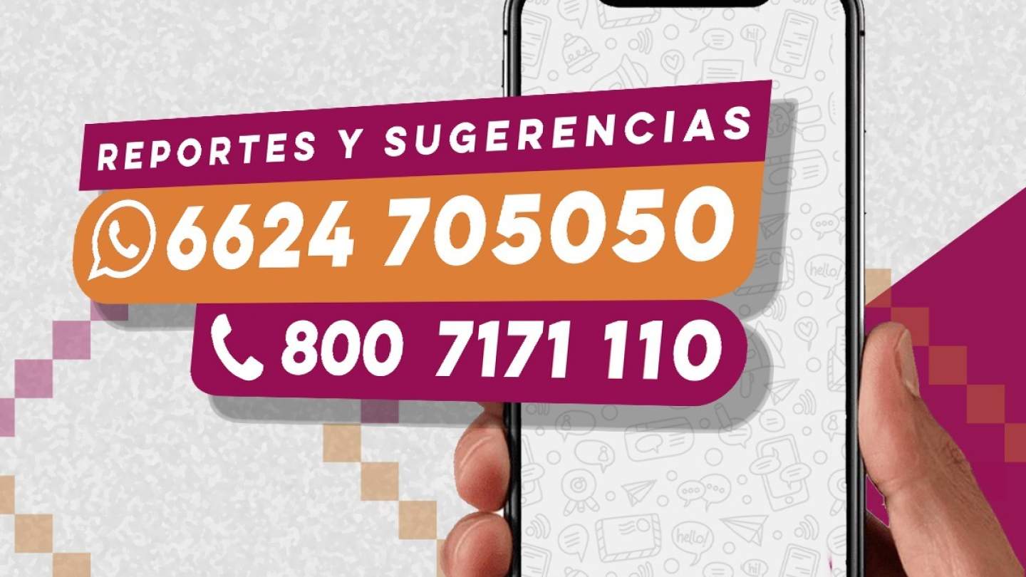 Gobierno de Sonora habilita nuevo WhatsApp para atención ciudadana del Imtes